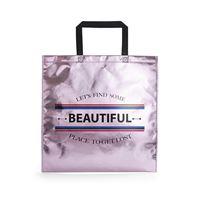 SHOPPER TNT LAMINATO METALLIZZATO